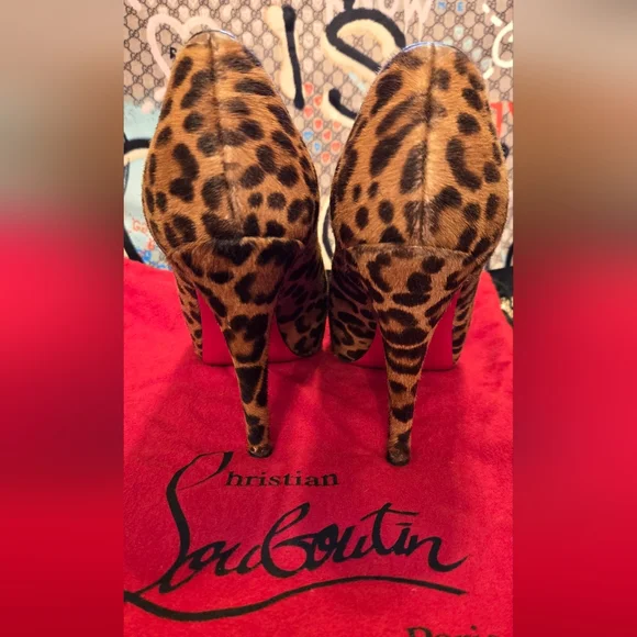 Christian Louboutin Leopard Print Women's Shoes
